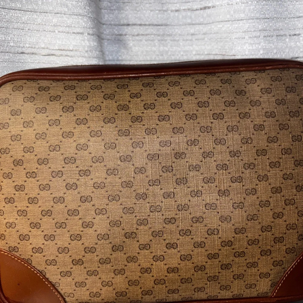 Gucci Brown Monogram Bag - Picture 3 of 3
